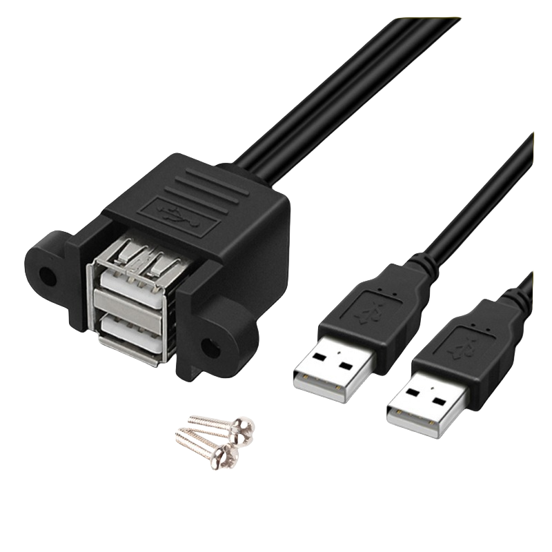 USB 3.0 Extension Cable with Screw Holes