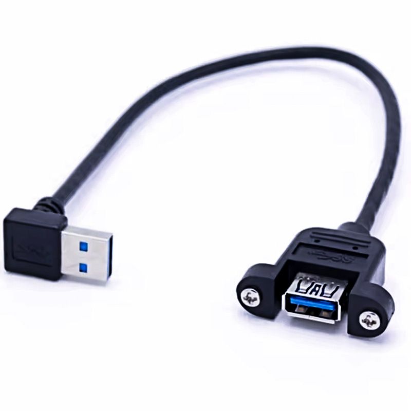 USB3.0 90-degree Right-angle Conversion Cable