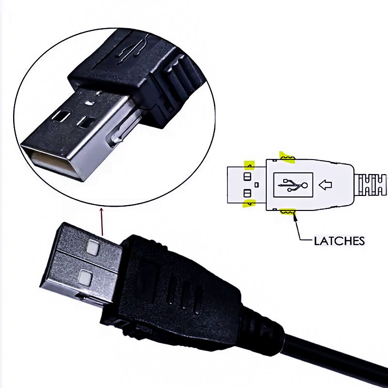 28AWG USB 2.0 Male-to-Female Data Cable