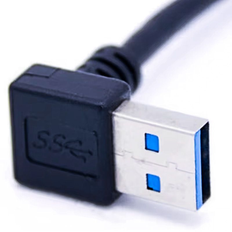 USB3.0 90-degree Right-angle Conversion Cable