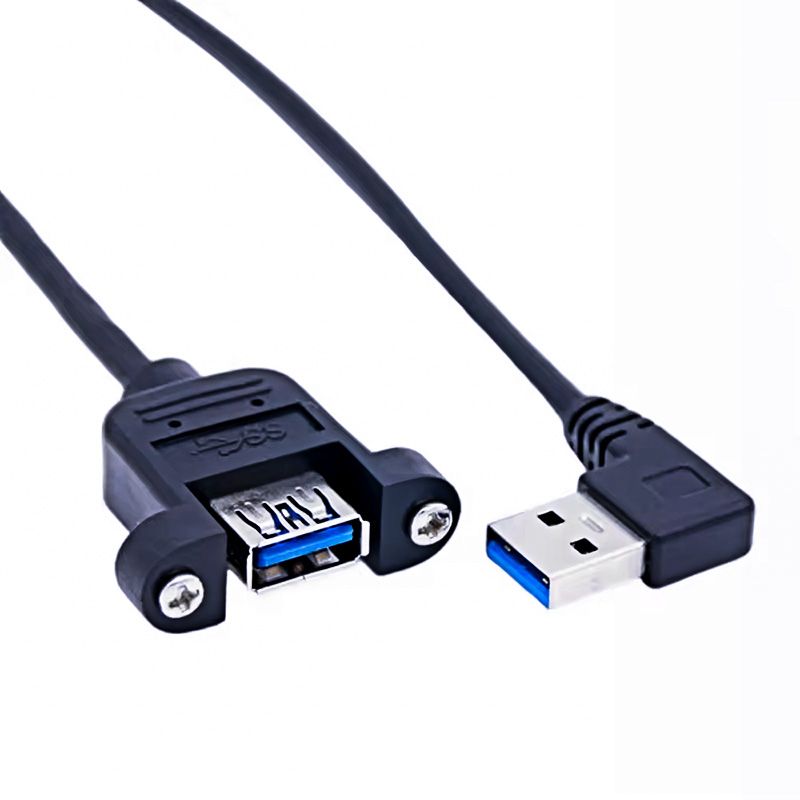 USB3.0 90-degree Right-angle Conversion Cable