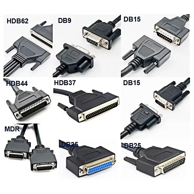 Cable Assembly Manufacturer Customizes Various DB, DB9, DB15, DB25, DB37, DB44, USB, RJ45, RS232 Serial Cables