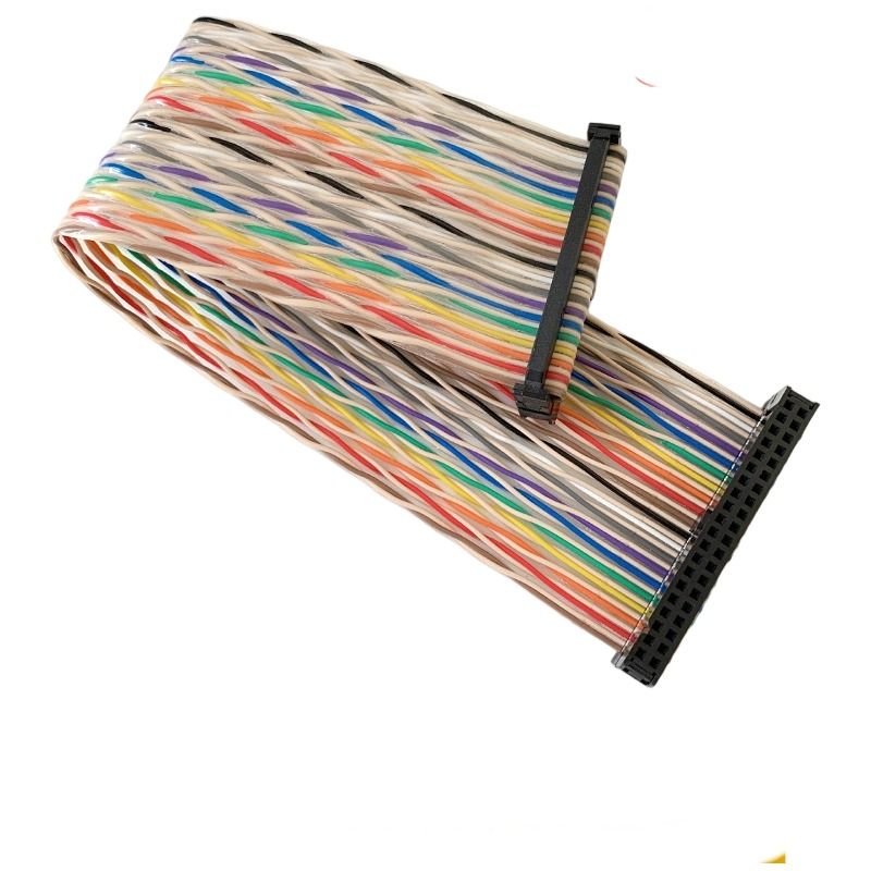 1700/40 Color Ribbon Cable, 40P Flat 2.54 IDC Color Ribbon Cable, 2651 Ribbon Cable Electronic Wire Harness 