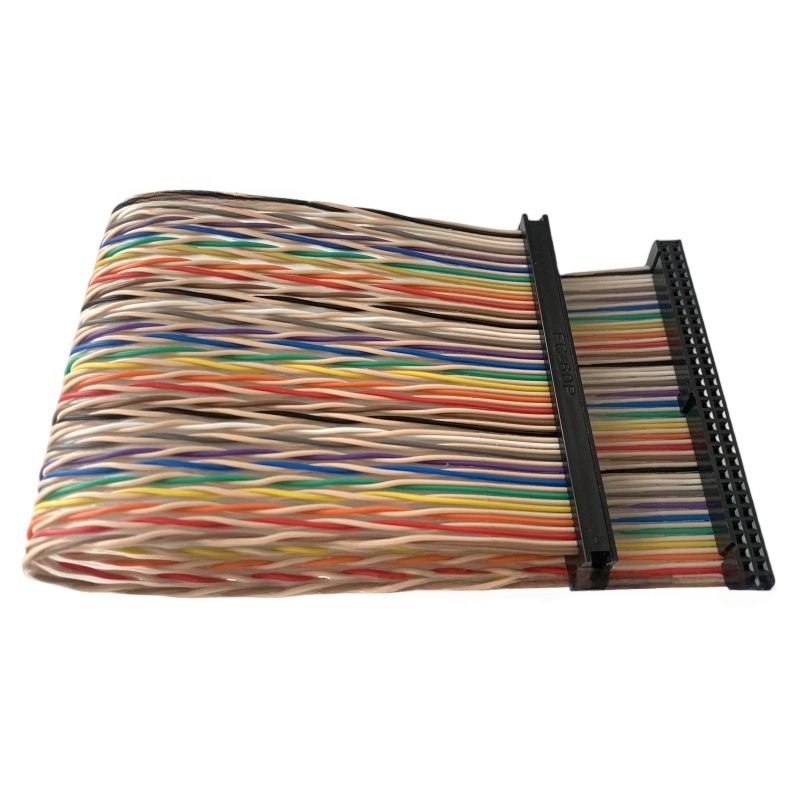 2.54-spacing FC Flat Ribbon Cable, IDC Twisted Color Ribbon Cable, 1700/60 Series, Data Transmission Connection Cable 
