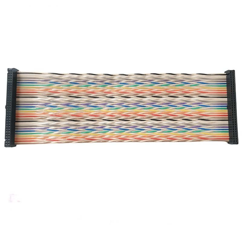 2.54-spacing FC Flat Ribbon Cable, IDC Twisted Color Ribbon Cable, 1700/60 Series, Data Transmission Connection Cable 