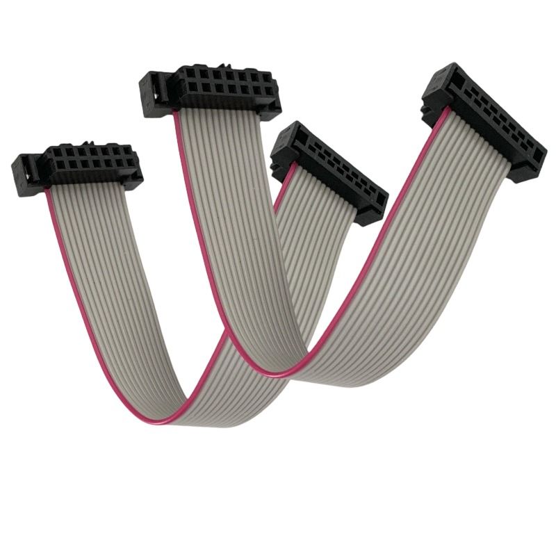 Customized Ribbon Cable, 2.0mm Airplane-style Connector IDC Flexible Ribbon Cable, High-temperature-resistant Connection Cable, 14P / Terminal-connected IDC Ribbon Cable 