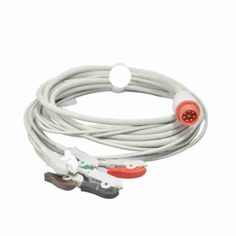 Bionet Korea ECG Lead Cable, ECG Cable, Accessory for BM3VET Monitor
