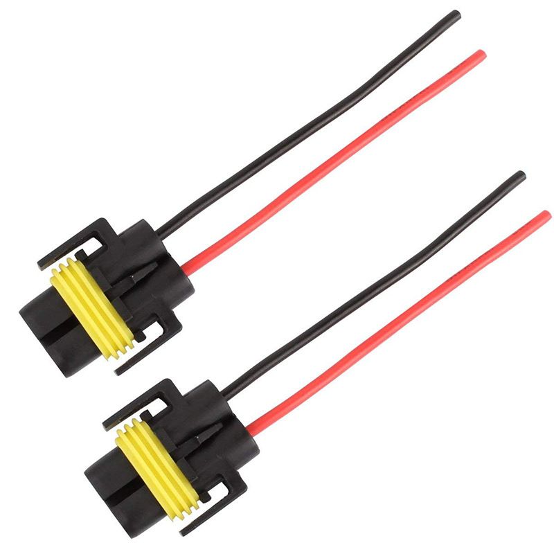 H1/H4/H7/H11/H Socket Wire Harnesses, 5202/H16/9005/9006/9007 Lamp Sockets with Wires, Full Range of Models