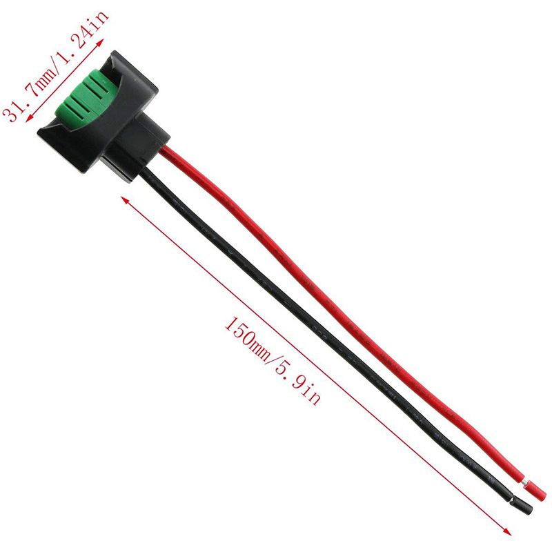H1/H4/H7/H11/H Socket Wire Harnesses, 5202/H16/9005/9006/9007 Lamp Sockets with Wires, Full Range of Models