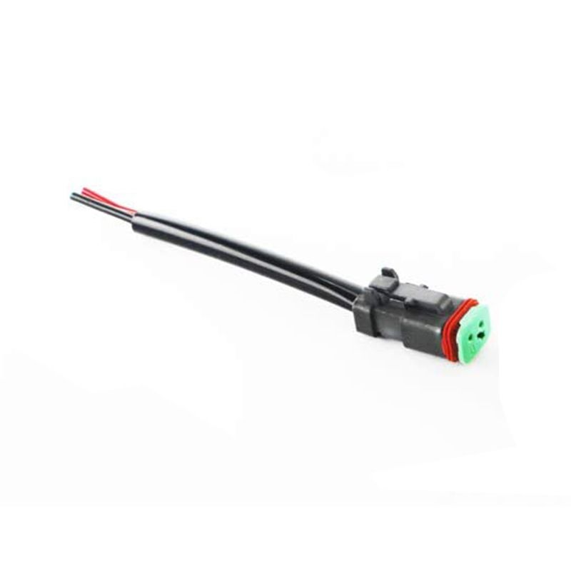 Waterproof DT Male-to-Female 1-to-2 Y-Type Output Conversion Cable, LED Work Light Wire Harness DT Conversion Cable