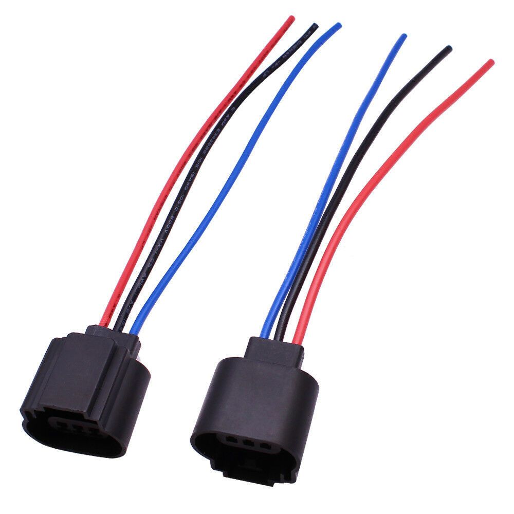 H1/H4/H7/H11/H Socket Wire Harnesses, 5202/H16/9005/9006/9007 Lamp Sockets with Wires, Full Range of Models