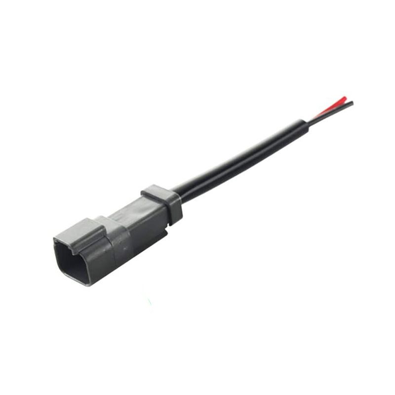 Waterproof DT Male-to-Female 1-to-2 Y-Type Output Conversion Cable, LED Work Light Wire Harness DT Conversion Cable