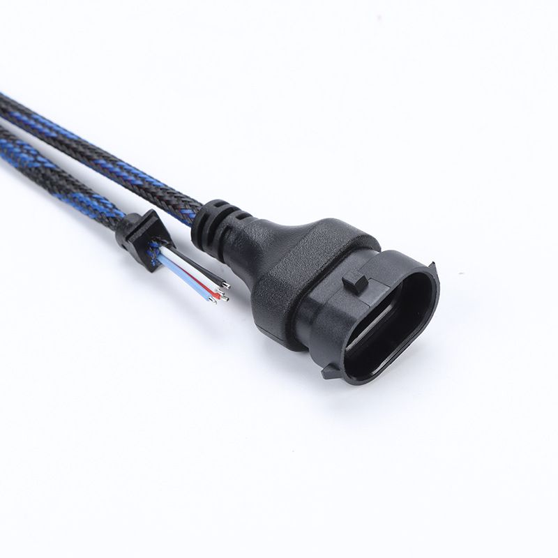 LED Automotive Headlight Connectors, Connection Wire Harnesses with Terminal Tails and Plug-in Drive Power Supply Cables