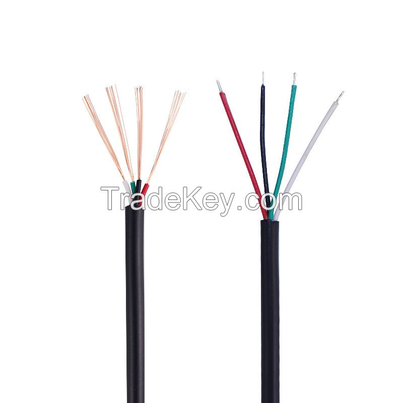  Reverse Camera Cable, Applicable to BMW 4-core Cable, 4P BMW Male and Female Connector Cable, Automobile Recorder and Ambient Light Cable