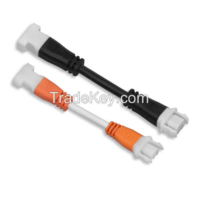  LED Strip Buckle Connection Wire, 3-hole DC Wire Harness, Male and Female Butt Waterproof