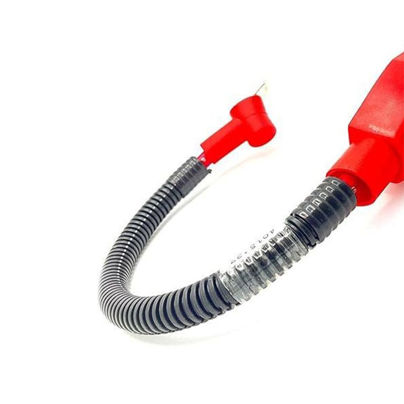 Solenoid Valve Replacement Battery Cable, Truck Battery Series Cable, Battery Parallel Modification Cable with Ground Wire Copper Tail