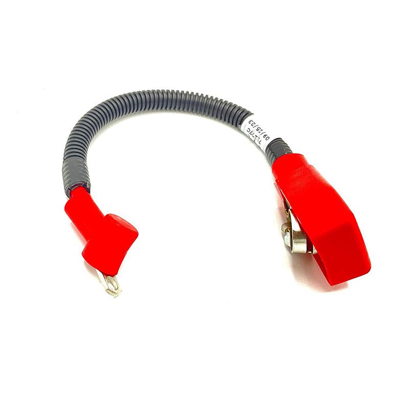 Solenoid Valve Replacement Battery Cable, Truck Battery Series Cable, Battery Parallel Modification Cable with Ground Wire Copper Tail