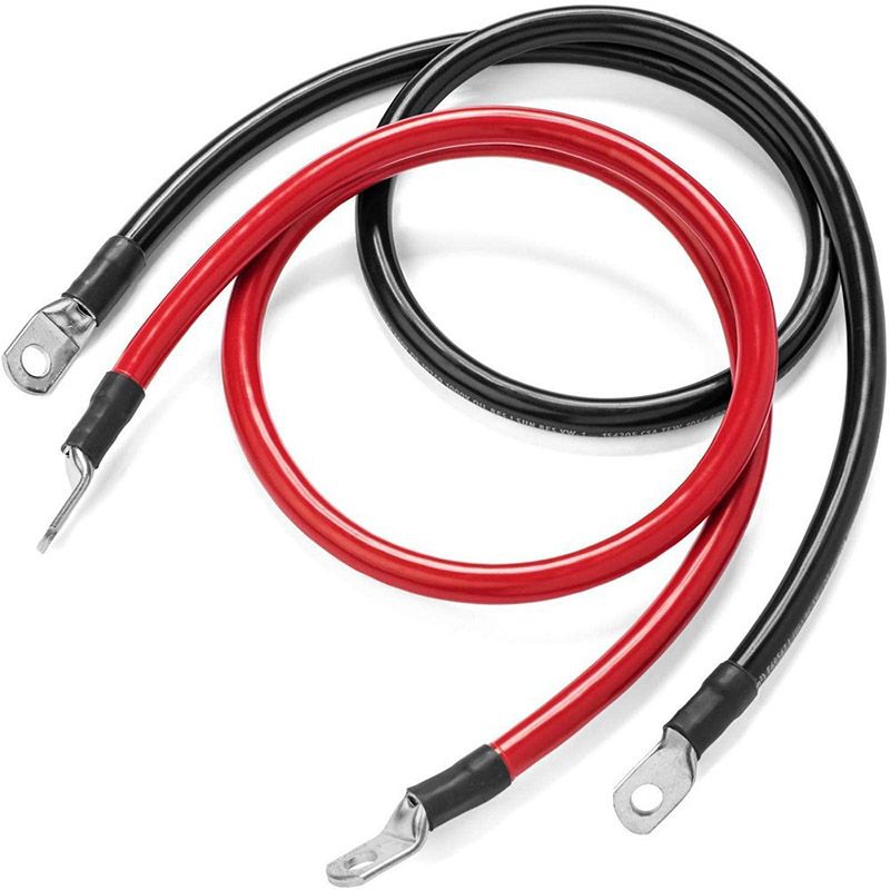 5AWG 16mmÃ‚Â² 30CM Marine New Energy Solar Battery Connection Cable, Pure Oxygen-Free Purple Copper