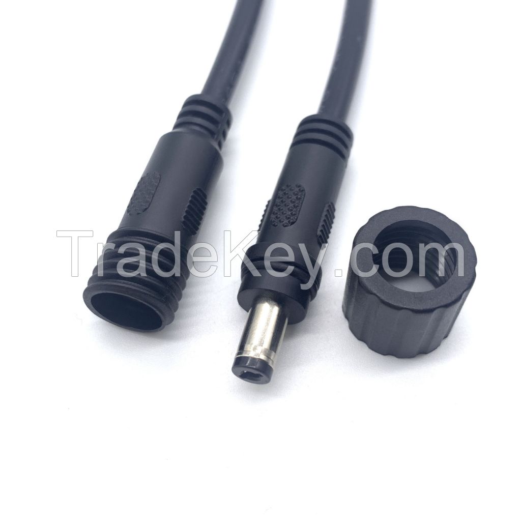  DC55521 Male and Female Waterproof Wires