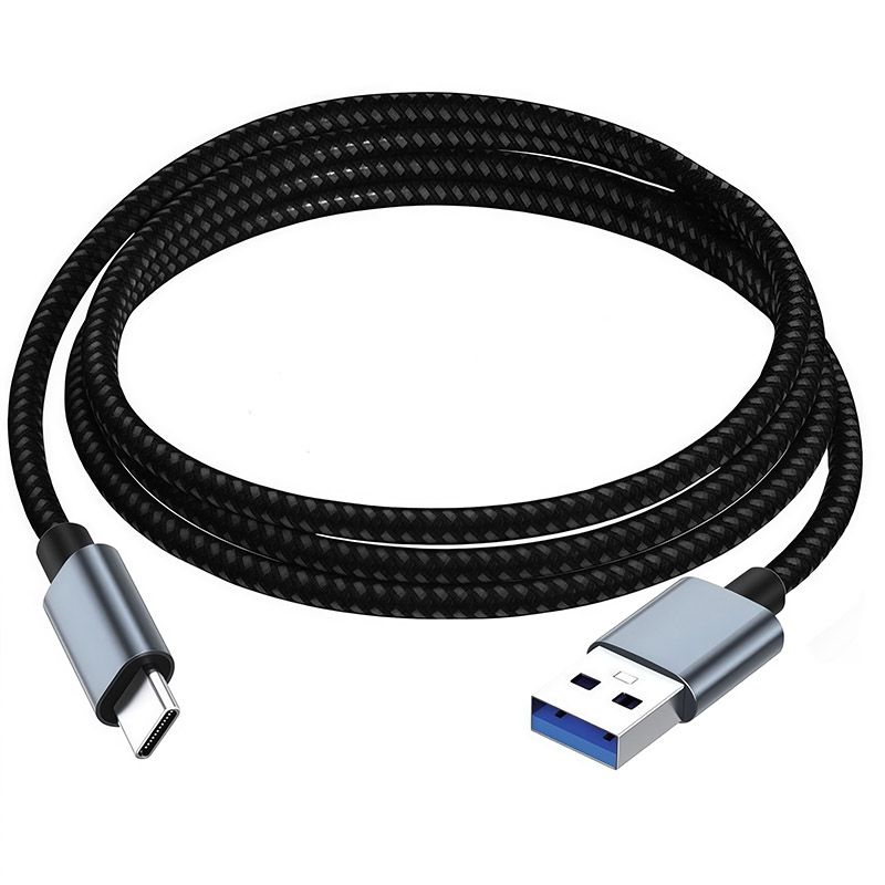 USB 3.0 Version Data and Charging Cable for Computers, Laptops and Mobile Phones, with 5GB Transmission Speed, 5V 2A, Type-C 