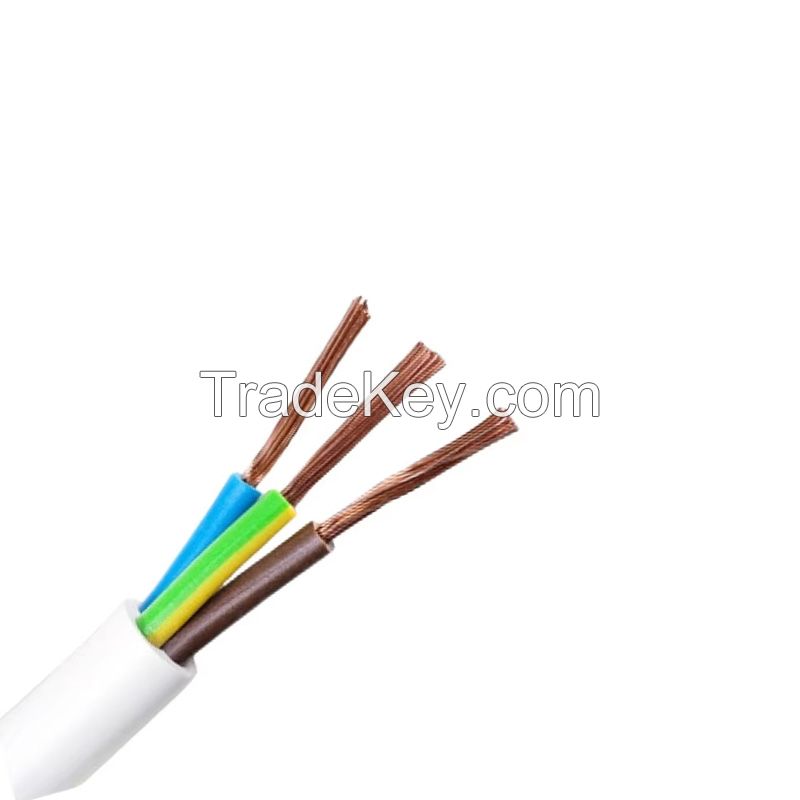  3 Cores H07V-K Cable 4mm Copper Stranded PVC Insulated Electrical Wires and Cabling for House Wiring
