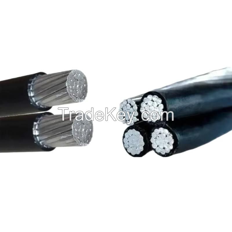 AAC/AAAC/ACSR Conductor Overhead Transmission Line ABC Cables 2x16