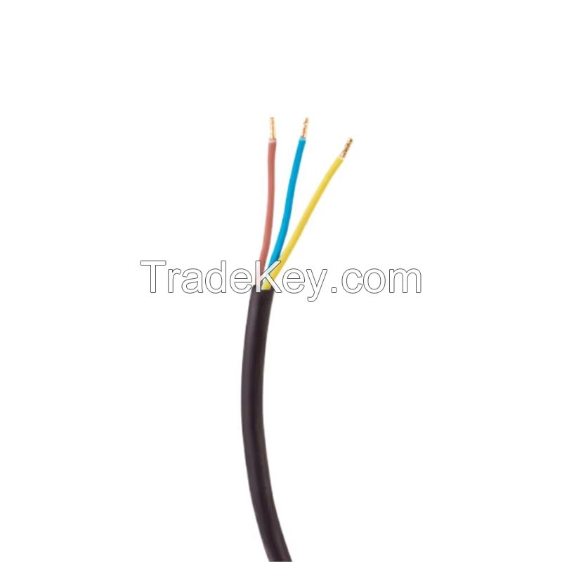  3 Cores H07V-K Cable 4mm Copper Stranded PVC Insulated Electrical Wires and Cabling for House Wiring