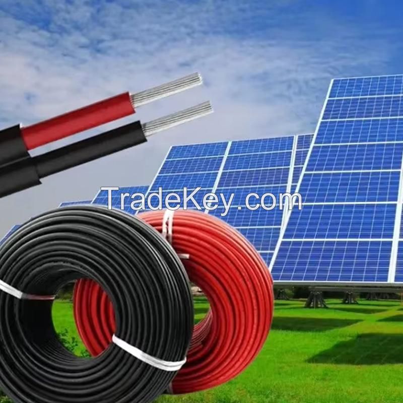  0.6/1kV H1Z2Z2-K Copper Single Core Solar Cable Photovoltaic Cable for Photovoltaic Power Station