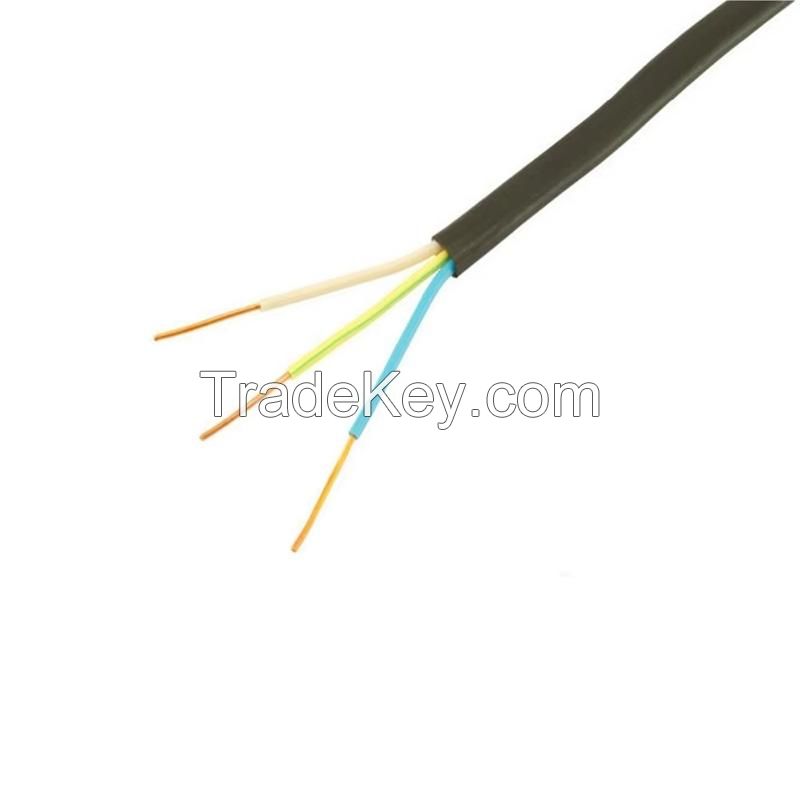  3 Cores H07V-K Cable 4mm Copper Stranded PVC Insulated Electrical Wires and Cabling for House Wiring