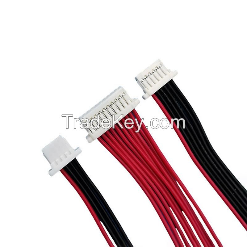 Robot control wire harness, drone wire harness, power connecting wire for electrical mainboard, terminal wire