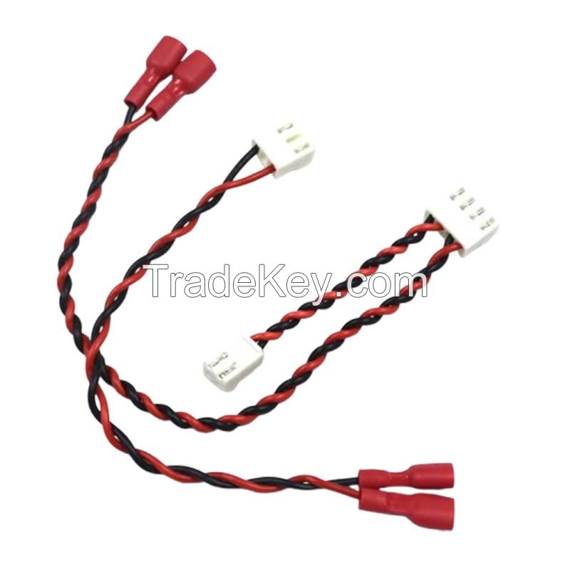 1007 18AWG Power Switch Terminal Wire Button Switch Cable 250 Cold-pressed Battery Terminal Wire Harness