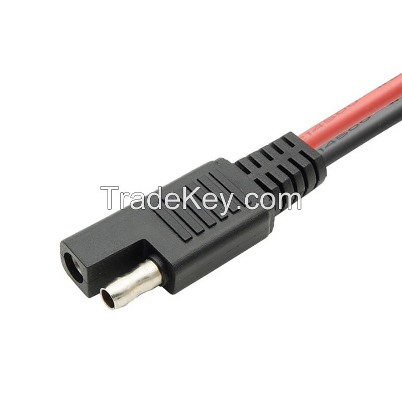 SAE Solar Power Cable Pure Copper High-Temperature Resistant SAE Photovoltaic Solar Charging Connection Cable