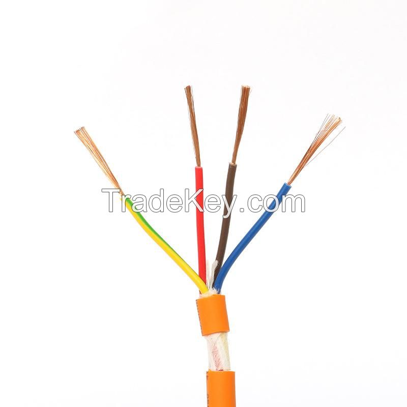 High-Flex 4-Core Orange Power Cable