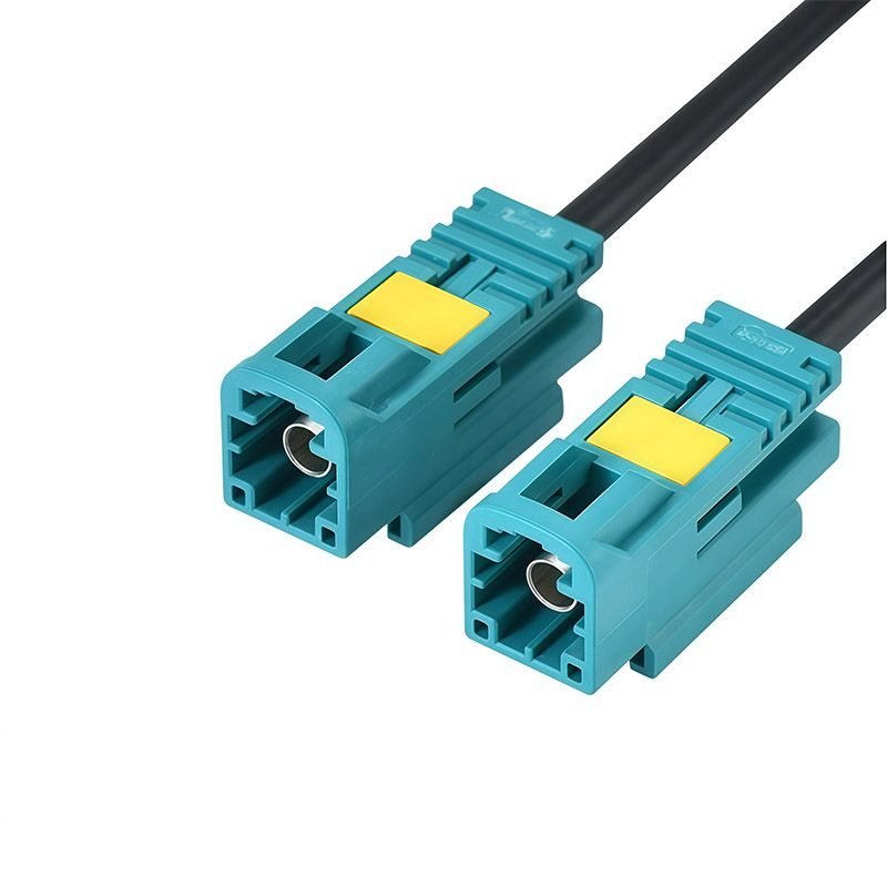 Connection Wire Harness with TE Connectivity (TE) FAKRA Female Head for Automobiles, Connection Antenna for FM Radios, Communication Wire Harness for Wireless Base Stations 