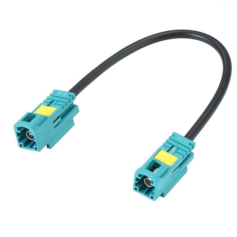 Connection Wire Harness with TE Connectivity (TE) FAKRA Female Head for Automobiles, Connection Antenna for FM Radios, Communication Wire Harness for Wireless Base Stations 