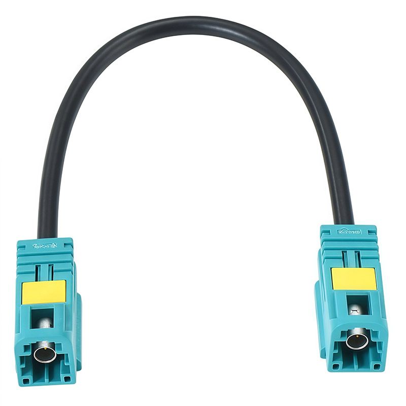 Connection Wire Harness with TE Connectivity (TE) FAKRA Female Head for Automobiles, Connection Antenna for FM Radios, Communication Wire Harness for Wireless Base Stations 