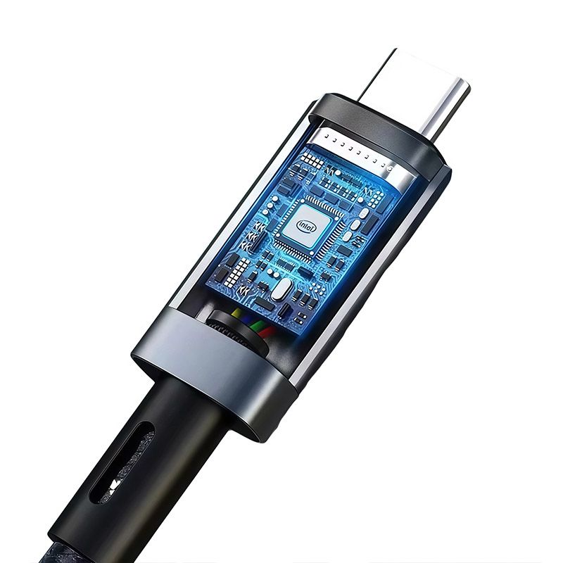 Dual-head USB4 to Type-C Full-featured Male-to-male Data Cable, 40G High-speed Transmission, 8K High-definition Large Screen Transmission Cable 