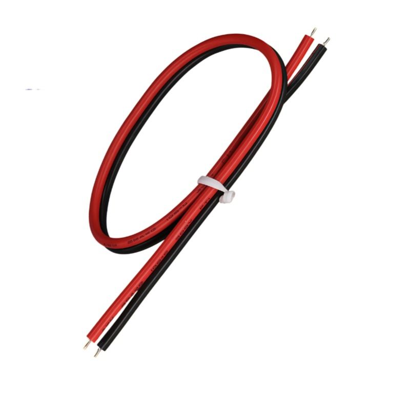 Supply of Double-layer Insulated Sheathed Wire, 24awg Electronic Wire, Red and Black Parallel Terminal Wire, 1672 Wire