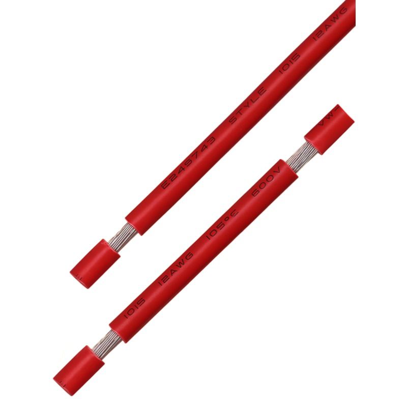 Processing of DC Charging Port Connection Wire, 1015 Electronic Wire, 18awg Terminal Wiring Harness, Electrical Power Extension Wire 