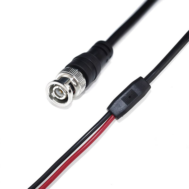 BNC to Alligator Clip BNC Q9 Signal Test Wire, Oscilloscope Probe Detection Wire, BNC to Double Clips