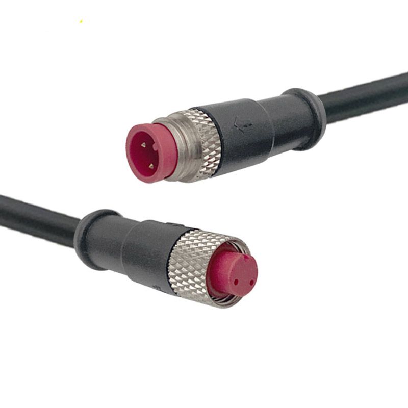 Customized M9 Waterproof Plug, 2-6 Core Aviation Nylon Insulated Female Head, Power Supply, IP65 Signal Transmission Line Male Head 