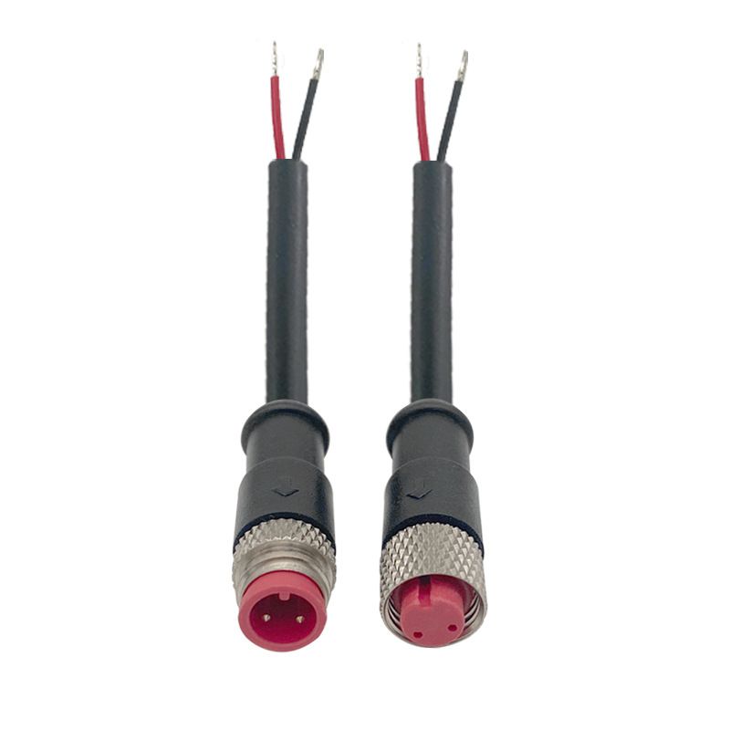 Customized M9 Waterproof Plug, 2-6 Core Aviation Nylon Insulated Female Head, Power Supply, IP65 Signal Transmission Line Male Head 