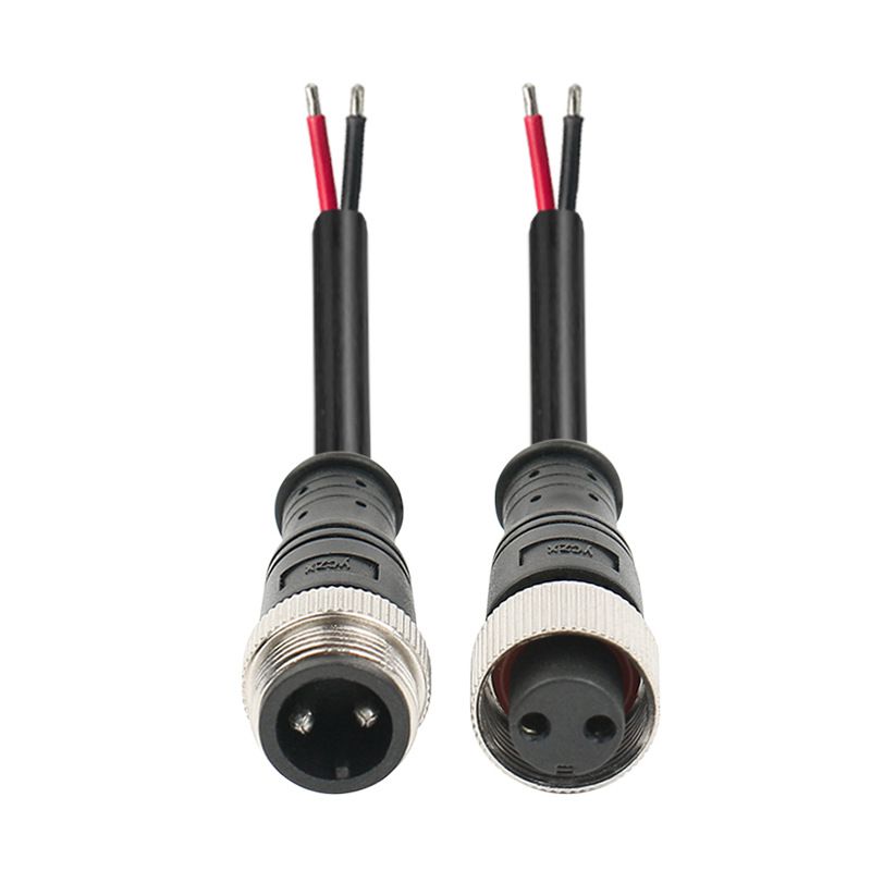 M16 Aviation Plug Male and Female Butt Joint Wire, 2-core to 5-core Solar Waterproof Wire, Outdoor Wire Waterproof Connector 
