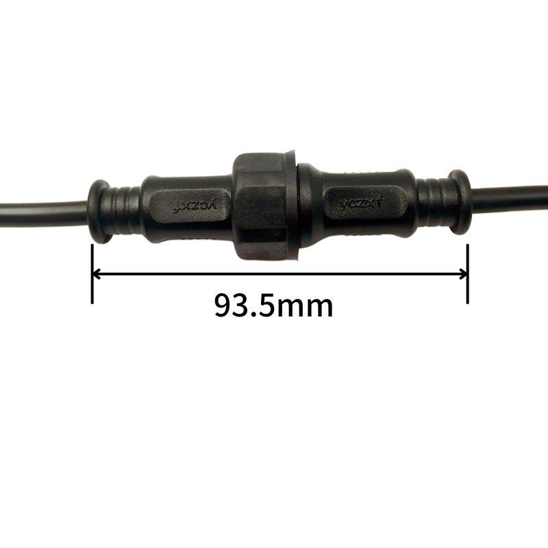 M22 Waterproof Plug Wire, Male and Female Head Butt-joint, 5/6/8-core Connector, Aviation Power Terminal Connector