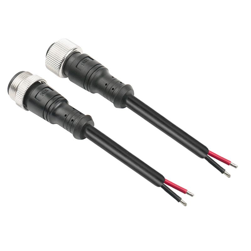 M16 Aviation Plug Male and Female Butt Joint Wire, 2-core to 5-core Solar Waterproof Wire, Outdoor Wire Waterproof Connector 