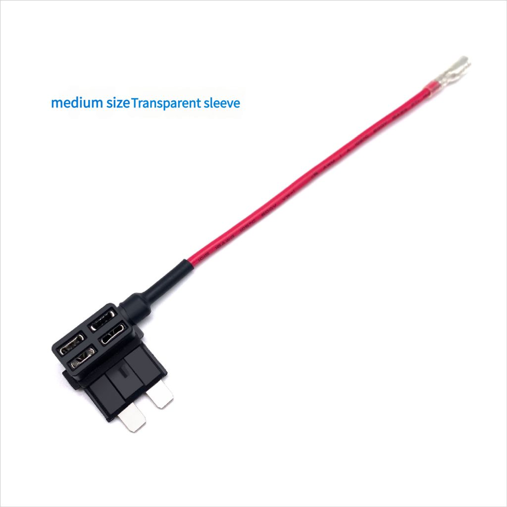 Supply Current Tapping Device, Medium-sized and Small-sized Miniature Automotive Fuse Box Insert, Made of Copper Material, Protective Device 