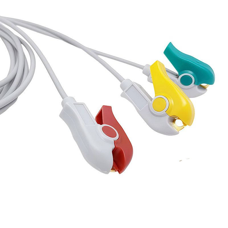 Compatible with Nihon Kohden BR-903P, BR-906 JC906 Monitor Lead Wires, Cables, and Other-End Branch Wires