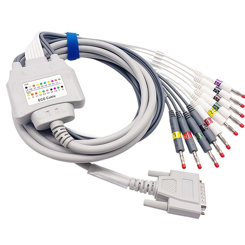 Zoncare SanruÃƒÂ¬ DMS Narong Medex Bondream Edan Integrated 18-Lead Electrocardiogram Lead Wires