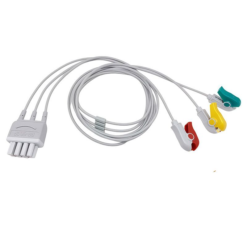 Compatible with Nihon Kohden BR-903P, BR-906 JC906 Monitor Lead Wires, Cables, and Other-End Branch Wires