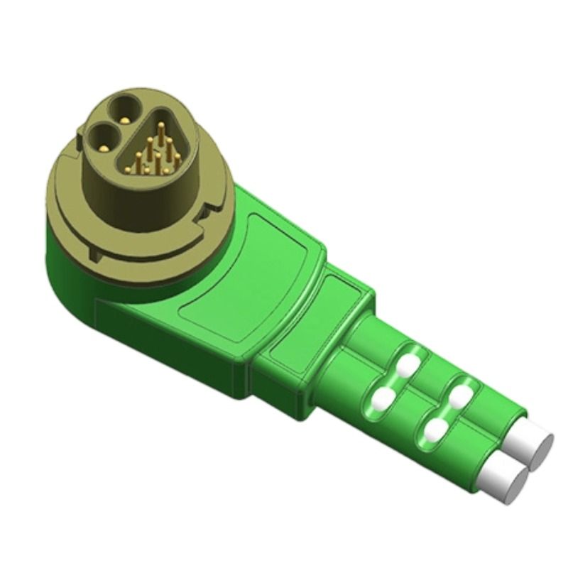 Xuzhou Yongkang ECG Monitoring Lead Wires, OEM Customized Physiotherapy and Defibrillation Cable Lead Wires